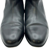 エルメス HERMES ネオ ケリー金具ショートブーツ ブラック レザー レディース ブーツ