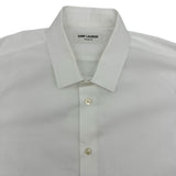 サンローラン SAINT LAURENT ドレスシャツ 535293 ホワイト コットン メンズ 長袖シャツ