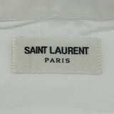 サンローラン SAINT LAURENT ドレスシャツ 535293 ホワイト コットン メンズ 長袖シャツ