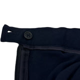 エルメス HERMES シルクワイドパンツ ネイビー シルク レディース パンツ