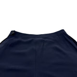 エルメス HERMES シルクワイドパンツ ネイビー シルク レディース パンツ