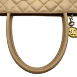 シャネル CHANEL 復刻トート A01804 8番台 ベージュ ゴールド金具 キャビア レディース トートバッグ
