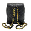 シャネル CHANEL マトラッセ リュック ブラック ゴールド金具 ラムスキン レディース デイパック