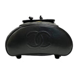 シャネル CHANEL マトラッセ リュック ブラック ゴールド金具 ラムスキン レディース デイパック