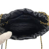 シャネル CHANEL CHANEL22 ミニバッグ AS3980 ブラック ゴールド金具 シャイニーカーフ レディース ショルダーバッグ