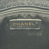 シャネル CHANEL GST チェーントートバッグ A50995 19番台 ブラック ゴールド金具 キャビアスキン レディース トートバッグ