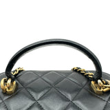 シャネル CHANEL マトラッセ スモールヴァニティバッグ AP1472 31番台 ブラック ゴールド金具 ラム レディース ショルダーバッグ