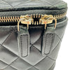 シャネル CHANEL マトラッセ スモールヴァニティバッグ AP1472 31番台 ブラック ゴールド金具 ラム レディース ショルダーバッグ