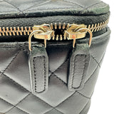 シャネル CHANEL マトラッセ スモールヴァニティバッグ AP1472 31番台 ブラック ゴールド金具 ラム レディース ショルダーバッグ