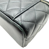シャネル CHANEL マトラッセ スモールヴァニティバッグ AP1472 31番台 ブラック ゴールド金具 ラム レディース ショルダーバッグ