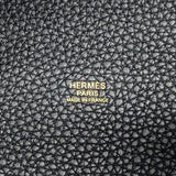 エルメス HERMES ピコタンロックPM W刻 ブラック ゴールド金具 トリヨンクレマンス レディース ハンドバッグ