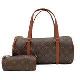 ルイ・ヴィトン LOUIS VUITTON パピヨン30 M51365 ブラウン モノグラム レディース ハンドバッグ