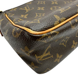 ルイ・ヴィトン LOUIS VUITTON ヴィバシテPM M51166 ブラウン モノグラム レディース ショルダーバッグ