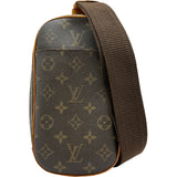ルイ・ヴィトン LOUIS VUITTON ポシェット・ガンジュ M51870 ブラウン モノグラム レディース ショルダーバッグ