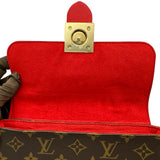 ルイ・ヴィトン LOUIS VUITTON ロッキーBB M44322 ブラウン/レッド モノグラム レディース ショルダーバッグ