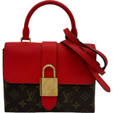 ルイ・ヴィトン LOUIS VUITTON ロッキーBB M44322 ブラウン/レッド モノグラム レディース ショルダーバッグ