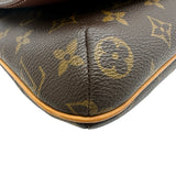 ルイ・ヴィトン LOUIS VUITTON ミュゼット・サルサ ショート M51258 ブラウン モノグラム レディース ショルダーバッグ