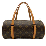 ルイ・ヴィトン LOUIS VUITTON パピヨン２６ M51386 ブラウン モノグラムキャンバス レディース ハンドバッグ