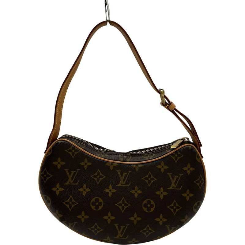LOUIS VUITTON モノグラム ショルダーバッグ内ポケット破れあり ルイ・ヴィトン LOUIS VUITTON ポシェット・クロワッサン M51510