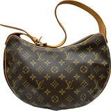 ルイ・ヴィトン LOUIS VUITTON クロワッサンMM M51512 ブラウン モノグラム レディース ショルダーバッグ