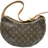 ルイ・ヴィトン LOUIS VUITTON クロワッサンMM M51512 ブラウン モノグラム レディース ショルダーバッグ