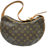 ルイ・ヴィトン LOUIS VUITTON クロワッサンMM M51512 ブラウン モノグラム レディース ショルダーバッグ