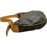ルイ・ヴィトン LOUIS VUITTON クロワッサンMM M51512 ブラウン モノグラム レディース ショルダーバッグ