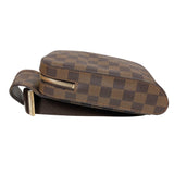 ルイ・ヴィトン LOUIS VUITTON ジェロニモス N51994 ブラウン PVC ダミエ ユニセックス ボディバッグ