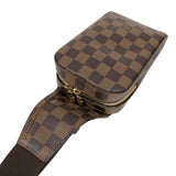 ルイ・ヴィトン LOUIS VUITTON ジェロニモス N51994 ブラウン PVC ダミエ ユニセックス ボディバッグ