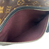 ルイ・ヴィトン LOUIS VUITTON バズMM M56715 ブラウン/ブラック モノグラム・マカサー メンズ ショルダーバッグ