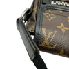 ルイ・ヴィトン LOUIS VUITTON バズMM M56715 ブラウン/ブラック モノグラム・マカサー メンズ ショルダーバッグ