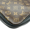 ルイ・ヴィトン LOUIS VUITTON バズMM M56715 ブラウン/ブラック モノグラム・マカサー メンズ ショルダーバッグ