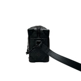 ルイ・ヴィトン LOUIS VUITTON ミニ・ソフトトランク M44735 ブラック PVC メンズ ショルダーバッグ