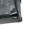 ルイ・ヴィトン LOUIS VUITTON ミニ・ソフトトランク M44735 ブラック PVC メンズ ショルダーバッグ