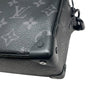 ルイ・ヴィトン LOUIS VUITTON ミニ・ソフトトランク M44735 ブラック PVC メンズ ショルダーバッグ