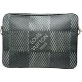 ルイ・ヴィトン LOUIS VUITTON トリオ・メッセンジャー N50017 グレー ダミエ・グラフィット3D メンズ ショルダーバッグ
