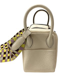 エルメス HERMES リンディミニ B刻 ナタ シルバー金具 トリヨンクレマンス レディース ショルダーバッグ