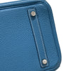 エルメス HERMES バーキン30 □N刻 ブルージーン シルバー金具 トゴ レディース ハンドバッグ