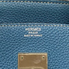 エルメス HERMES バーキン30 □N刻 ブルージーン シルバー金具 トゴ レディース ハンドバッグ
