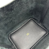 エルメス HERMES ピコタンロックPM U刻 ブラック ゴールド金具 トリヨン レディース ハンドバッグ