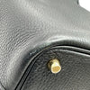 エルメス HERMES ピコタンロックPM U刻 ブラック ゴールド金具 トリヨン レディース ハンドバッグ