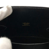 エルメス HERMES ケリースポーツMM 〇W刻 ブラック ゴールド金具 ボックスカーフ レディース ショルダーバッグ