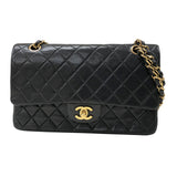 シャネル CHANEL マトラッセ25 A01112 ブラック ゴールド金具 ラムスキン レディース ショルダーバッグ