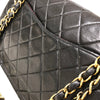 シャネル CHANEL マトラッセ25 A01112 ブラック ゴールド金具 ラムスキン レディース ショルダーバッグ