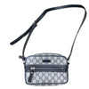グッチ GUCCI GGスプリーム ショルダーバッグ 201447 ネイビー PVC レザー ユニセックス ショルダーバッグ