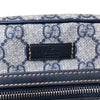 グッチ GUCCI GGスプリーム ショルダーバッグ 201447 ネイビー PVC レザー ユニセックス ショルダーバッグ