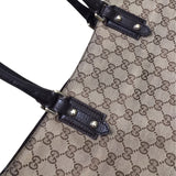 グッチ GUCCI GGキャンバス　ホースビット　トートバッグ 137385 ブラウン GGキャンバス レディース トートバッグ