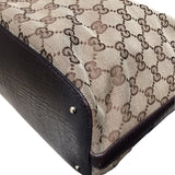 グッチ GUCCI GGキャンバス　ホースビット　トートバッグ 137385 ブラウン GGキャンバス レディース トートバッグ