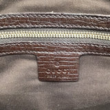 グッチ GUCCI GGキャンバス　ホースビット　トートバッグ 137385 ブラウン GGキャンバス レディース トートバッグ