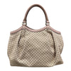 グッチ GUCCI ディアマンテ スーキートートバッグ 211943 ピンクベージュ キャンバス レザー レディース ハンドバッグ
